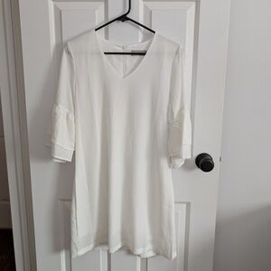 NWT Belongsci Women's White Dress Small